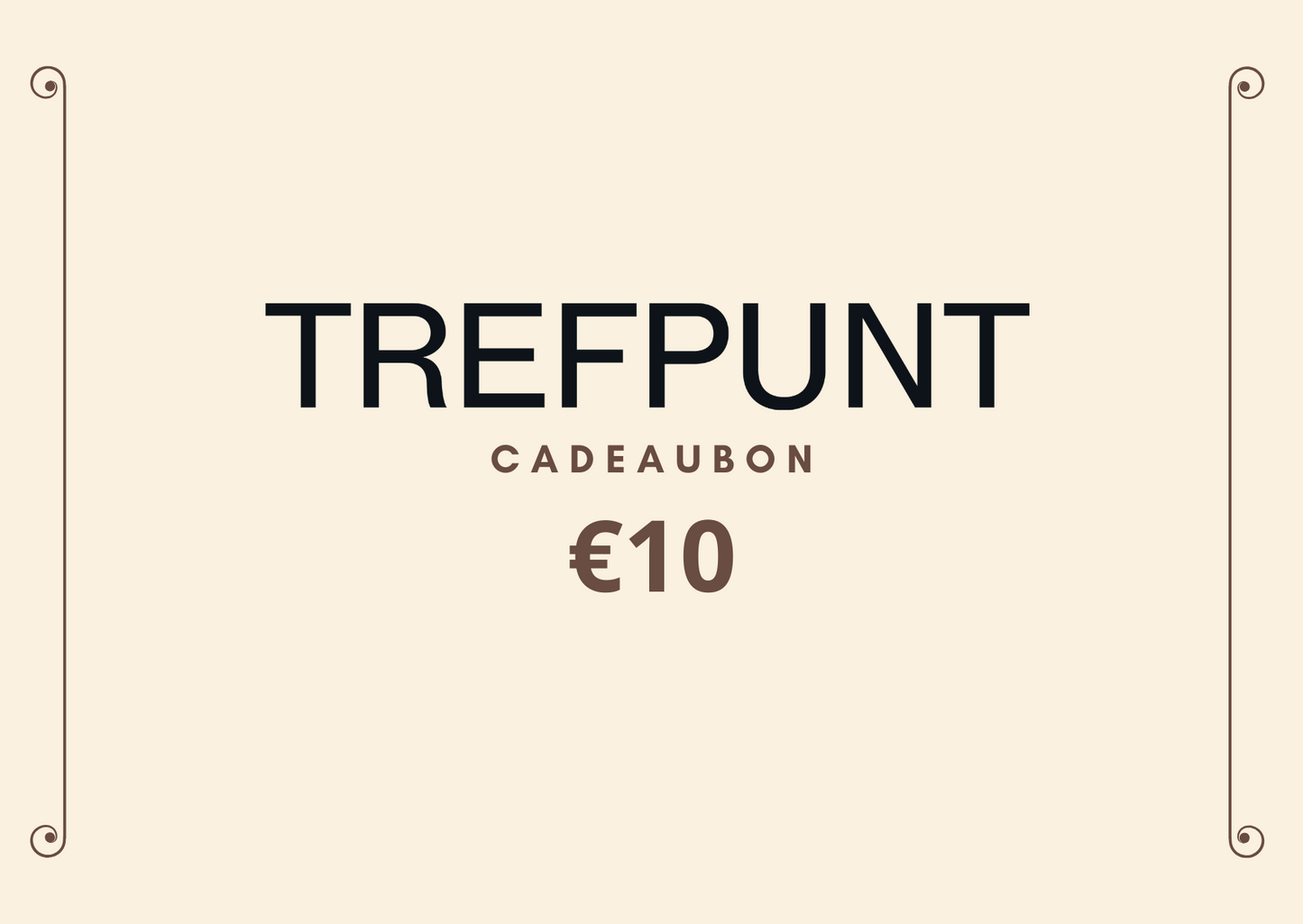 Cadeaubon Trefpunt Café