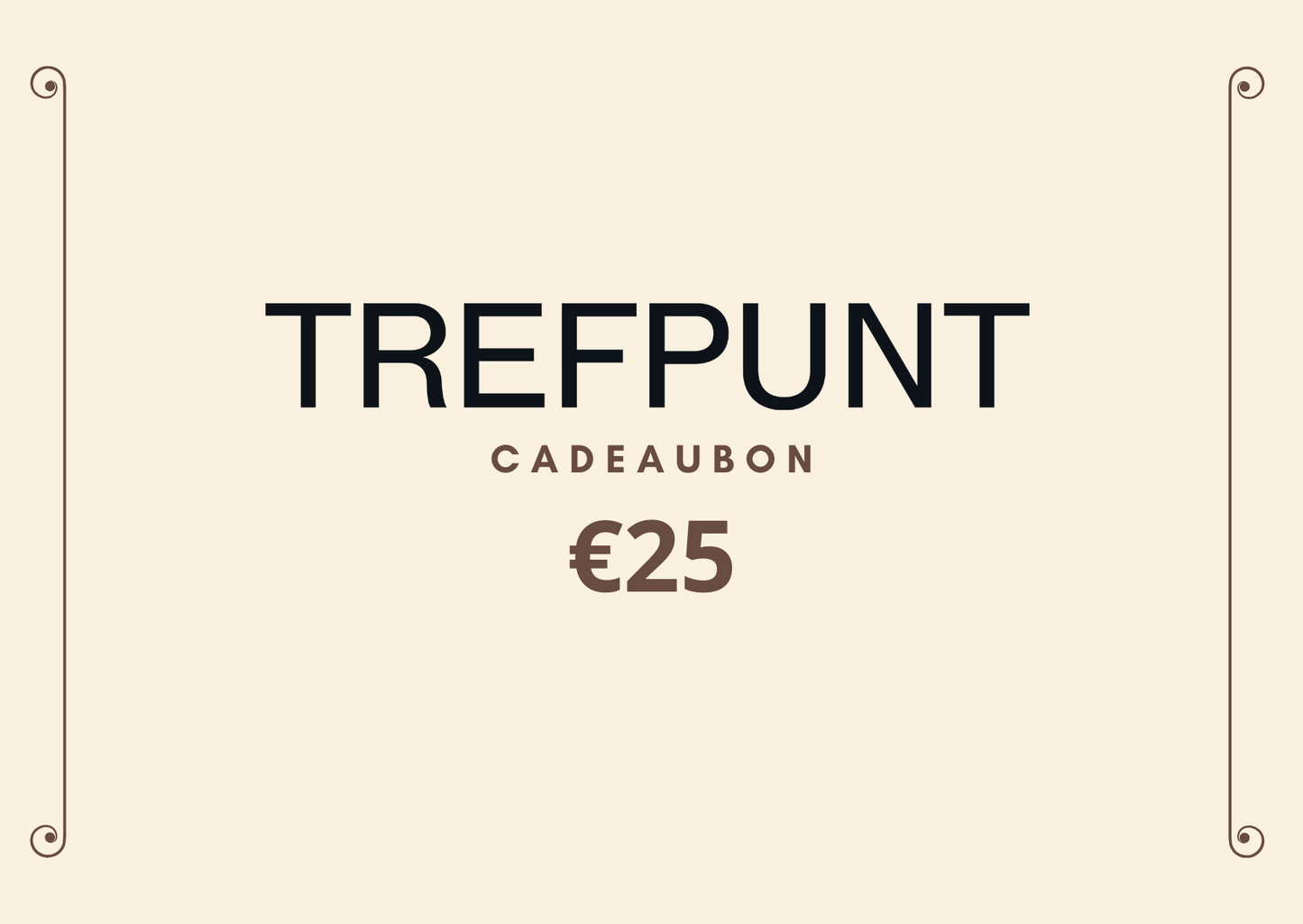 Cadeaubon Trefpunt Café